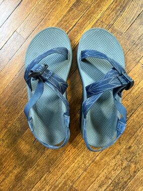 Chaco Men's Z/Cloud Active Sandal in Aero Blue
